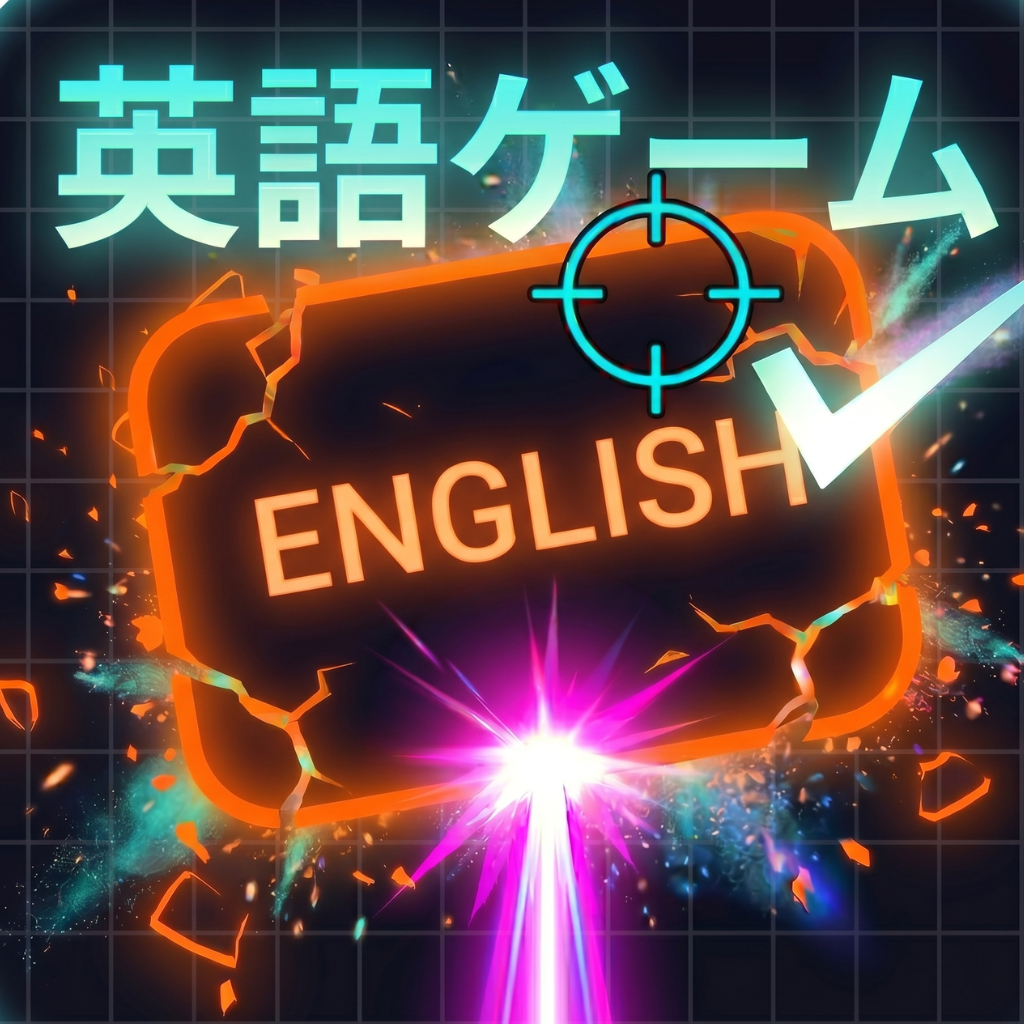 英単語バスター ゲームプレイ画面